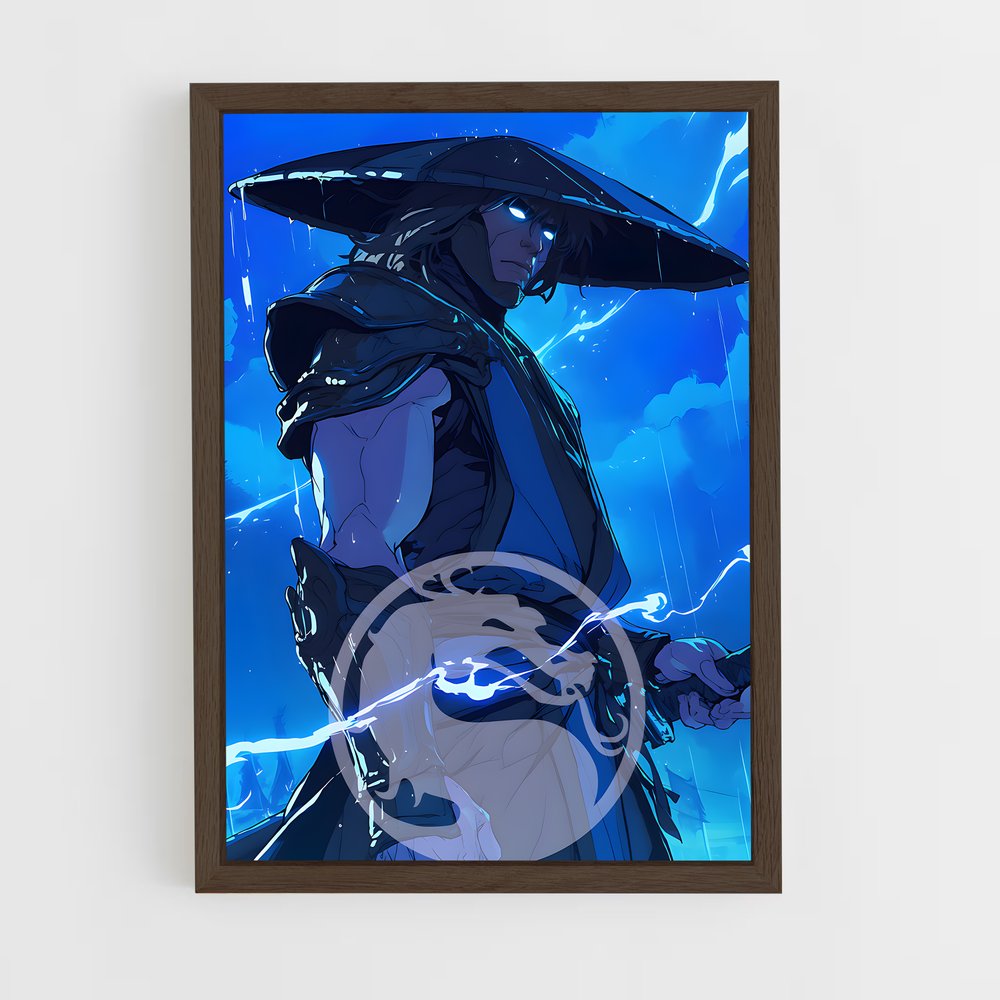 Poster Raiden samouraï – affiche Mortal kombat (vue 5)